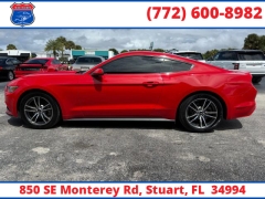 Used 2017  Ford Mustang 2d Fastback EcoBoost Premium at Victory Auto Store near Stuart, FL