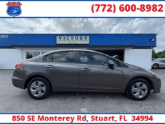 Used 2013  Honda Civic Sedan 4d LX Auto at Victory Auto Store near Stuart&comma; FL