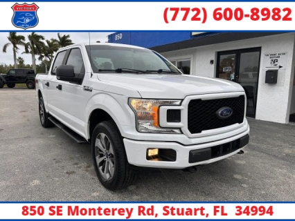 Used 2019 Ford F-150 4WD SuperCrew 5.5' Box at Victory Auto Store near Stuart, FL