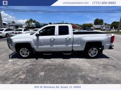 Used 2018 Chevrolet Silverado 1500 4WD Double Cab 143.5" LT w/1LT at Victory Auto Store near Stuart, FL