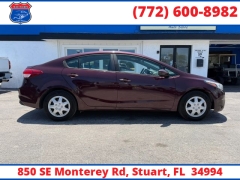 Used 2017  Kia Forte 4d Sedan LX Auto at Victory Auto Store near Stuart&comma; FL