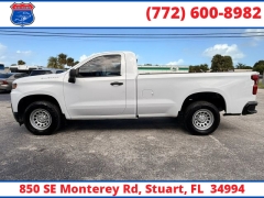 Used 2020  Chevrolet Silverado 1500 2WD Reg Cab Work Truck Longbed at Victory Auto Store near Stuart&comma; FL