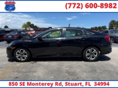 Used 2016  Honda Civic Sedan 4d LX 6spd at Victory Auto Store near Stuart&comma; FL