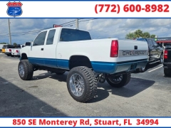 Used 1993  Chevrolet K1500 Pickup 4WD Ext Cab Silverado Longbed at Victory Auto Store near Stuart&comma; FL