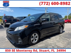 Used 2019  Toyota Sienna 4d Wagon FWD LE 7-Pass Auto Access Seat at Victory Auto Store near Stuart&comma; FL