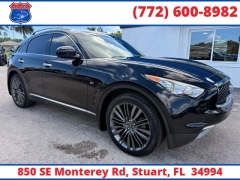 Used 2017  INFINITI QX70 4d SUV RWD at Victory Auto Store near Stuart&comma; FL