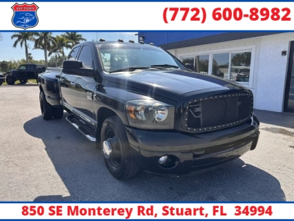 Used 2007 Dodge Ram 3500 2WD Quad Cab Laramie DRW Diesel at Victory Auto Store near Stuart, FL