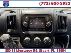 Used 2018  Ram ProMaster Cargo Van 1500 High Roof Van 136" WB at Victory Auto Store near Stuart&comma; FL