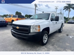 Used 2013 Chevrolet Silverado 1500 2WD Reg Cab 133.0" Work Truck at Victory Auto Store near Stuart, FL