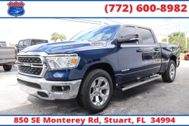 Used 2022  Ram 1500 2WD Big Horn Crew Cab 6'4" Box at Victory Auto Store near Stuart, FL
