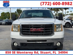 Used 2009  GMC Sierra 2500HD 4WD Crew Cab 153" SLT at Victory Auto Store near Stuart&comma; FL