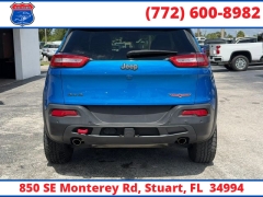 Used 2018  Jeep Cherokee Trailhawk 4x4 at Victory Auto Store near Stuart&comma; FL