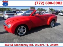 Used 2003  Chevrolet SSR Pickup 2d Convertible at Victory Auto Store near Stuart&comma; FL