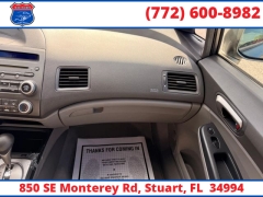 Used 2007  Honda Civic Sedan 4d LX Auto at Victory Auto Store near Stuart&comma; FL