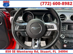 Used 2017  Ford Mustang 2d Fastback EcoBoost Premium at Victory Auto Store near Stuart, FL