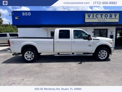 Used 2011 Ford Super Duty F-350 SRW 4WD Crew Cab at Victory Auto Store near Stuart, FL