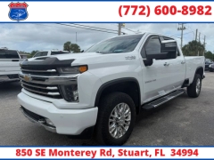 Used 2020  Chevrolet Silverado 3500 4WD Crew Cab High Country DRW Longbed Dsl at Victory Auto Store near Stuart&comma; FL