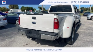 Used 2015 Ford Super Duty F-350 4WD Crew Cab Platinum DRW Longbed at Victory Auto Store near Stuart, FL