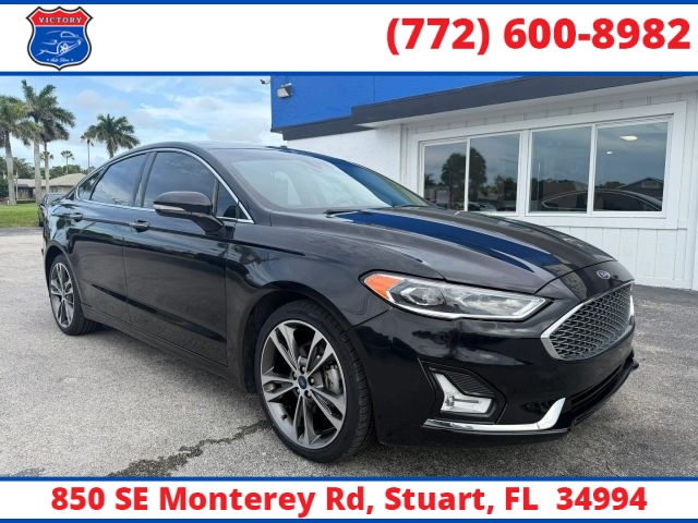 Used 2020  Ford Fusion 4d Sedan AWD Titanium at Victory Auto Store near Stuart&comma; FL