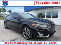 Used 2020  Ford Fusion 4d Sedan AWD Titanium at Victory Auto Store near Stuart&comma; FL