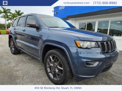 Used 2021 Jeep Grand Cherokee 80th Anniversary 4x2 at Victory Auto Store near Stuart, FL