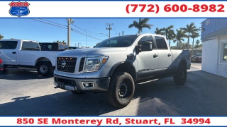 Used 2018  Nissan Titan XD 4WD Crew Cab PRO-4X Diesel at Victory Auto Store near Stuart&comma; FL