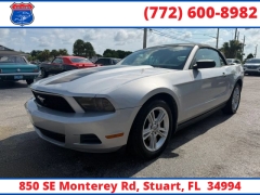 Used 2010  Ford Mustang 2dr Conv V6 at Victory Auto Store near Stuart&comma; FL