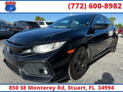 Used 2018  Honda Civic Hatchback 4d EX at Victory Auto Store near Stuart&comma; FL
