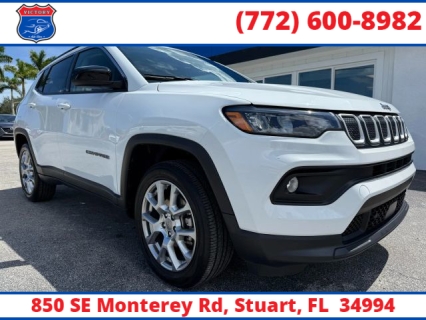 Used 2022 Jeep Compass Latitude Lux 4x4 at Victory Auto Store near Stuart, FL