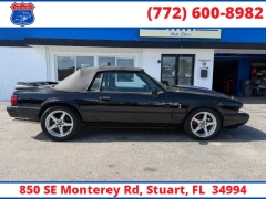 Used 1989  Ford Mustang 2d Convertible LX Sport at Victory Auto Store near Stuart&comma; FL