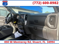 Used 2021  Chevrolet Silverado 1500 2WD Reg Cab 140" Work Truck at Victory Auto Store near Stuart&comma; FL