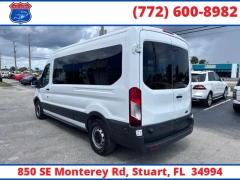 Used 2017  Ford Transit Wagon T-350 148" Med Roof Sliding RH Dr at Victory Auto Store near Stuart&comma; FL
