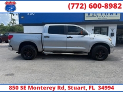 Used 2009  Toyota Tundra 4WD Truck CrewMax 5&period;7L FFV V8 6-Spd AT &lpar;Natl&rpar; at Victory Auto Store near Stuart&comma; FL