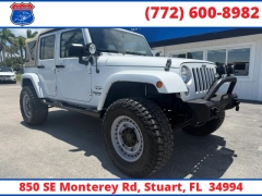 Used 2016  Jeep Wrangler Unlimited 4WD 4dr Sahara at Victory Auto Store near Stuart&comma; FL