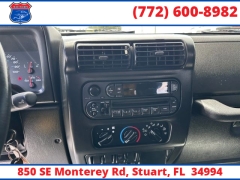 Used 2005  Jeep Wrangler 2dr X at Victory Auto Store near Stuart&comma; FL