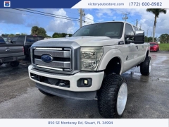 Used 2016 Ford Super Duty F-250 4WD Crew Cab Platinum at Victory Auto Store near Stuart, FL