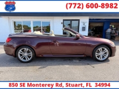 Used 2010  INFINITI G37 Convertible 2dr Base at Victory Auto Store near Stuart&comma; FL