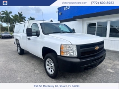 Used 2013 Chevrolet Silverado 1500 2WD Reg Cab 133.0" Work Truck at Victory Auto Store near Stuart, FL