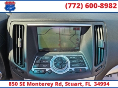 Used 2013  INFINITI IPL G 2d Convertible at Victory Auto Store near Stuart, FL