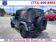Used 2005  Jeep Wrangler 2dr X at Victory Auto Store near Stuart&comma; FL