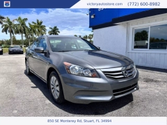 Used 2012 Honda Accord Sedan 4d LX Auto at Victory Auto Store near Stuart, FL