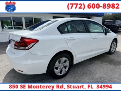 Used 2015  Honda Civic Sedan 4d LX CVT at Victory Auto Store near Stuart&comma; FL