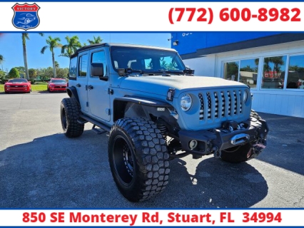 Used 2018 Jeep Wrangler Unlimited 4d SUV 4WD Sport S at Victory Auto Store near Stuart, FL