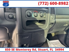 Used 2005  Dodge Ram 1500 2dr Reg Cab 120&period;5" WB SLT at Victory Auto Store near Stuart&comma; FL