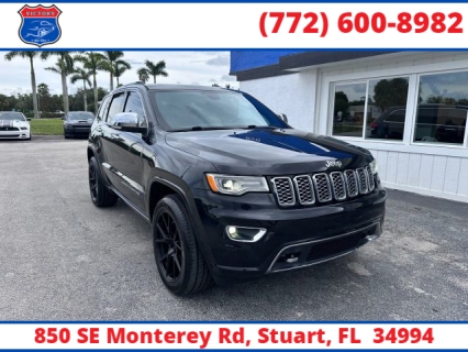 Used 2017 Jeep Grand Cherokee 4d SUV 2WD Overland at Victory Auto Store near Stuart, FL