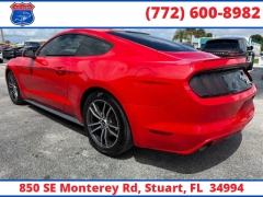 Used 2017  Ford Mustang 2d Fastback EcoBoost Premium at Victory Auto Store near Stuart, FL