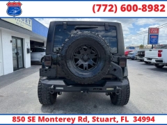 Used 2014  Jeep Wrangler Unlimited 4WD 4dr Sahara at Victory Auto Store near Stuart&comma; FL