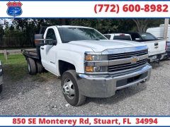Used 2016  Chevrolet Silverado 3500HD 4WD Reg Cab 137.5" WB, 59.06" CA WT at Victory Auto Store near Stuart, FL