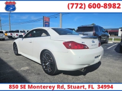 Used 2013  INFINITI IPL G 2d Convertible at Victory Auto Store near Stuart, FL