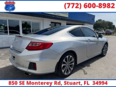 Used 2013  Honda Accord Cpe 2dr V6 Auto EX-L at Victory Auto Store near Stuart&comma; FL